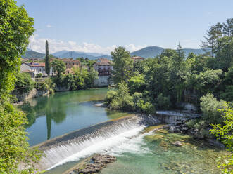 Fluss Natisone, Cividale del Friuli, Udine, Friaul-Julisch-Venetien, Italien, Europa - RHPLF29324