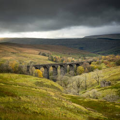 Dent Head Viaduct, Yorkshire Dales, Yorkshire, England, United Kingdom, Europe - RHPLF29592