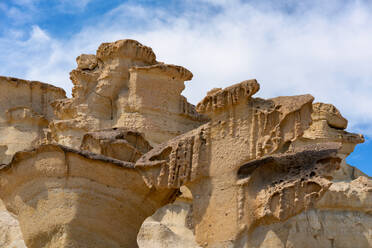 Bolnuevo Enchanted City eroded sandstone formations, Murcia, Spain, Europe - RHPLF29687