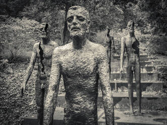 Statues as a Memorial to the Victims of Communism, Prague, Czechia (Czech Republic), Europe - RHPLF29903