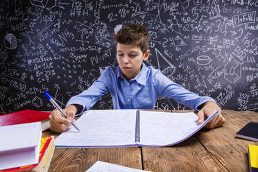 Studio shot of children and teacher, school time. - HPIF35471