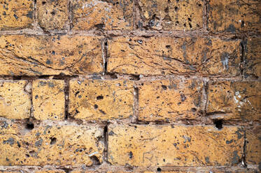 Fragment of an old brick wall background. - HPIF35895