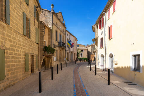 Saint-Quentin-la-Poterie Dorf, Gard, Provence, Frankreich, Europa - RHPLF30189