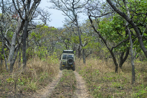 Jeepfahrt durch den Cangandala-Nationalpark, Malanje, Angola, Afrika - RHPLF30389