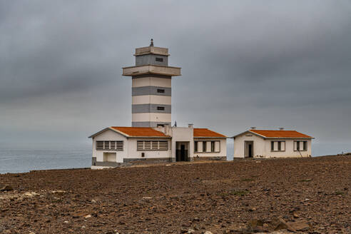 Leuchtturm, Dombe Grande, Namibre, Angola, Afrika - RHPLF30444