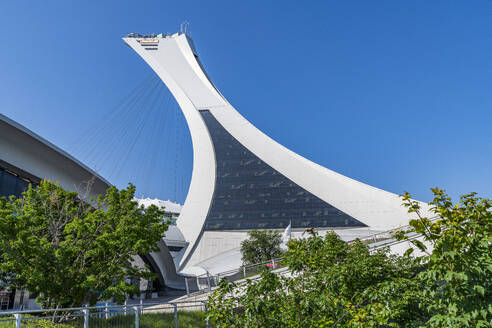 Turm des Olympiastadions, Montreal, Quebec, Kanada, Nordamerika - RHPLF30583