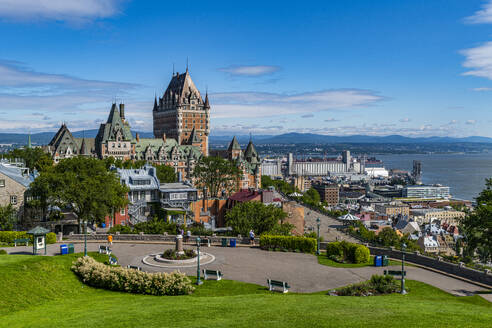 Chateau Frontenac, Alt-Quebec, UNESCO-Weltkulturerbe, Quebec City, Quebec, Kanada, Nordamerika - RHPLF30597