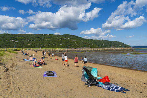 Strand in Baie-Saint-Paul, Quebec, Kanada, Nordamerika - RHPLF30613