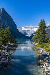 Lake Louise, Banff National Park, UNESCO-Weltkulturerbe, Alberta, Rocky Mountains, Kanada, Nordamerika - RHPLF30677
