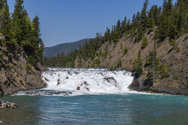 Bow Falls, Banff, Alberta, Rocky Mountains, Kanada, Nordamerika - RHPLF30704