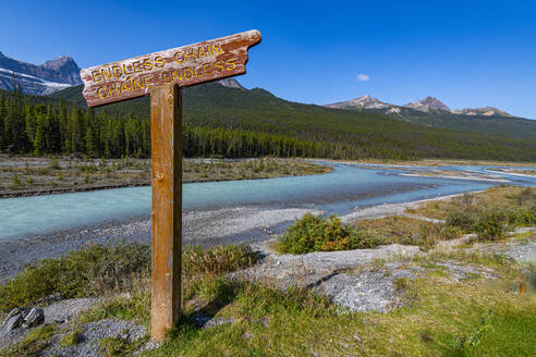 Athabasca River, Glacier Parkway, Alberta, Canada, North America - RHPLF30789