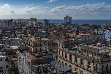 Blick über die Altstadt von Havanna, Kuba, Westindien, Mittelamerika - RHPLF30819