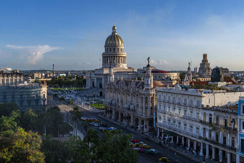 Blick über Havanna und sein Kapitol, Havanna, Kuba, Westindien, Mittelamerika - RHPLF30824