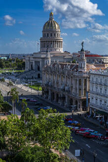 View over Havana and its Capitol, Havana, Cuba, West Indies, Central America - RHPLF30830