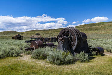 Ghost town of Bodie, Sierra Nevada mountain range, California, United States of America, North America - RHPLF30882