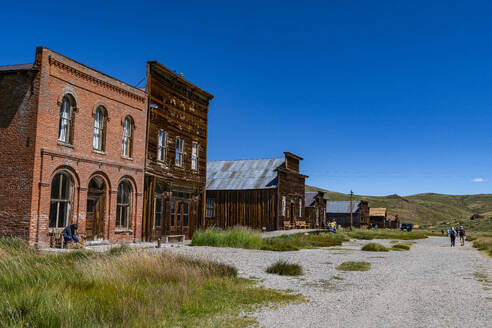 Ghost town of Bodie, Sierra Nevada mountain range, California, United States of America, North America - RHPLF30884