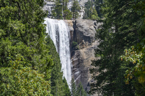 Vernal Falls, Yosemite National Park, UNESCO World Heritage Site, California, United States of America, North America - RHPLF30928