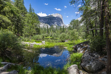 Mirror Lake im Tenaya Canyon, Yosemite-Nationalpark, UNESCO-Welterbe, Kalifornien, Vereinigte Staaten von Amerika, Nordamerika - RHPLF30933