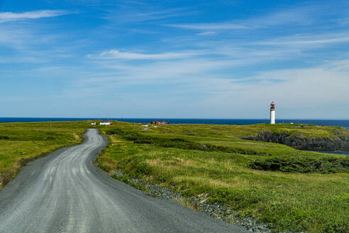 Cape Race Lighthouse, Mistaken Point, UNESCO-Weltkulturerbe, Avalon-Halbinsel, Neufundland, Kanada, Nordamerika - RHPLF31047
