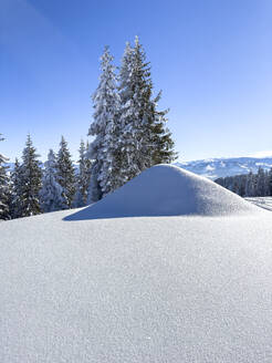 Austria, Deep snow in Kaiser Mountains - MMAF01494
