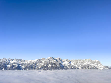 Austria, Clear sky over Kaiser Mountains - MMAF01495