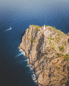 Luftaufnahme von Kap Formentor, Insel Mallorca, Balearen, Spanien. - AAEF24968