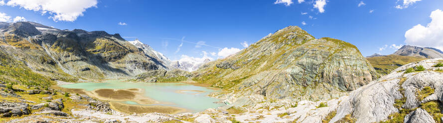 Sandersee mit Bergen am Großglockner, Österreich - FOF13712