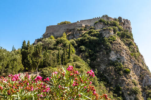 Greece, Ionian Islands, Hilltop castle Angelokastro - EGBF01012