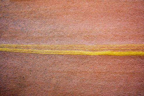 Orange colored sandstone at Jaizkibel in Basque Country, Spain - DSGF02508