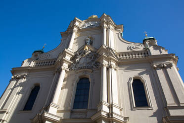 Neo Baroque Facade, Heilig Geist Church, originally founded in the 14th century, Old Town, Munich, Bavaria, Germany, Europe - RHPLF31813