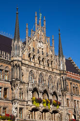 Neues Rathaus, Marienplatz (Platz), Altstadt, München, Bayern, Deutschland, Europa - RHPLF31825