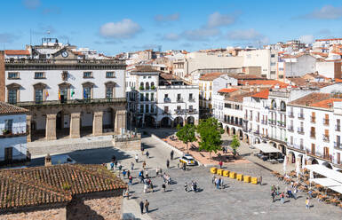 Plaza Mayor, Caceres, Extremadura, Spain, Europe - RHPLF31847