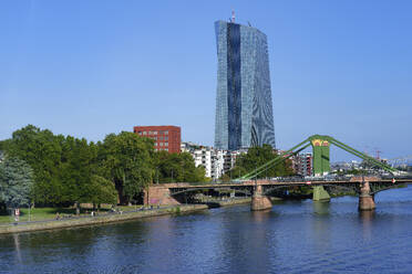 European Central Bank Building in the banking district, Frankfurt am Main, Hesse, Germany, Europe - RHPLF32070