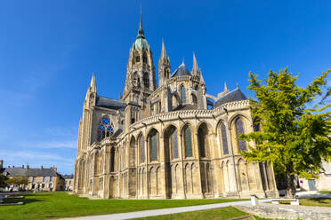 Das Äußere der Kathedrale von Bayeux, Bayeux, Normandie, Frankreich, Europa - RHPLF32238