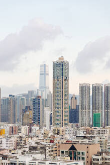 Modern buildings in row at Hong Kong city - MMPF01175