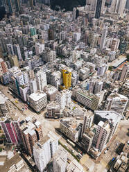 Hong Kong city with buildings on sunny day - MMPF01198