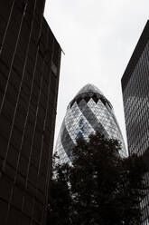 The Gherkin Building of Sir Norman Foster at London in England, UK - NGF00815
