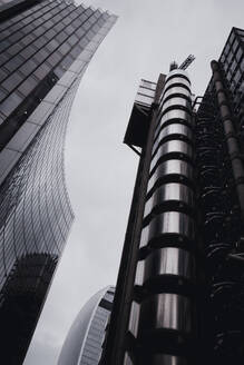 Willis Building und Lloyds Of London in England, UK - NGF00816