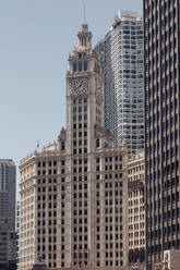USA, Illinois, Chicago, Facade of Wrigley Building - NGF00841