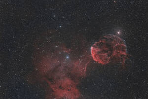 Jellyfish Nebula in constellation Gemini - ZCF01172