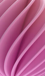 3D-Rendering einer rosa, glatten, geschichteten Oberfläche - MSMF00152