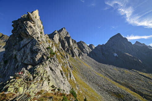 Österreich, Tirol, Aschaffenburger Hohenweg in den Zillertaler Alpen - ANSF00734