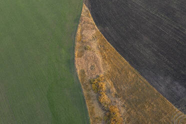 Aerial view of Lipetsk countryside, Yarlukovsky, Tula Oblast, Russia. - AAEF26381