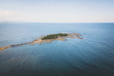 Luftaufnahme der Insel Aoshima, Miyazaki, Präfektur Miyazaki, Kyushu, Japan. - AAEF26696