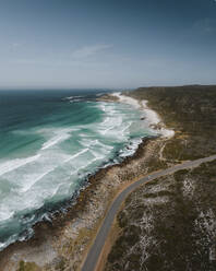 Aerial view of Cape of Good Hope, Western Cape, South Africa. - AAEF27146