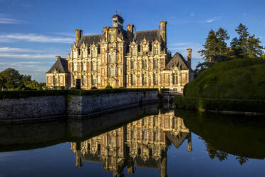 Chateau de Beaumesnil (Beaumesnil Castle), Eure, Normandy, France, Europe - RHPLF32360