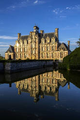 Chateau de Beaumesnil (Beaumesnil Castle), Eure, Normandy, France, Europe - RHPLF32362