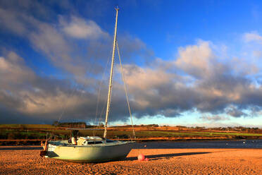 Boats at Alnmouth, Northumberland, England, United Kingdom, Europe - RHPLF32470