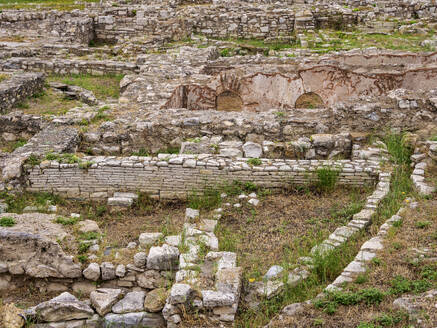 Ruins of Ancient City, Archaeological Museum, Pythagoreion, UNESCO World Heritage Site, Pythagoreio, Samos Island, North Aegean, Greek Islands, Greece, Europe - RHPLF32582