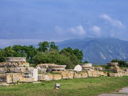 Temple of Hera Ruins, Heraion of Samos, UNESCO World Heritage Site, Ireo, Samos Island, North Aegean, Greek Islands, Greece, Europe - RHPLF32605